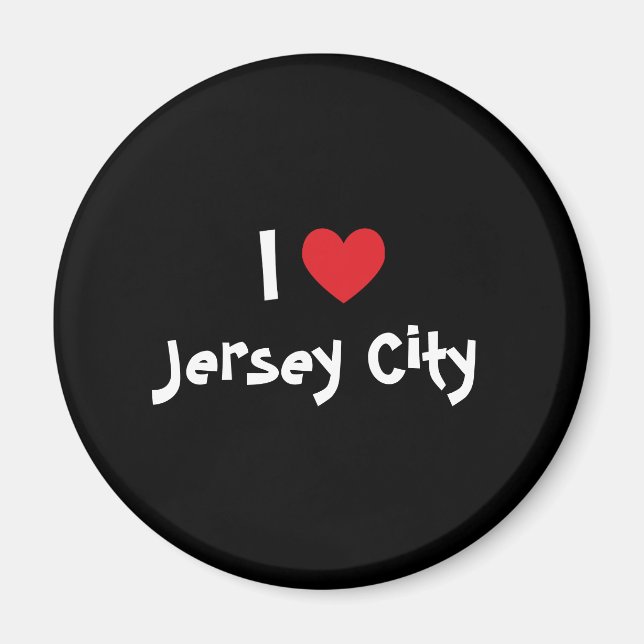 Imán Amo Jersey City (Frente)