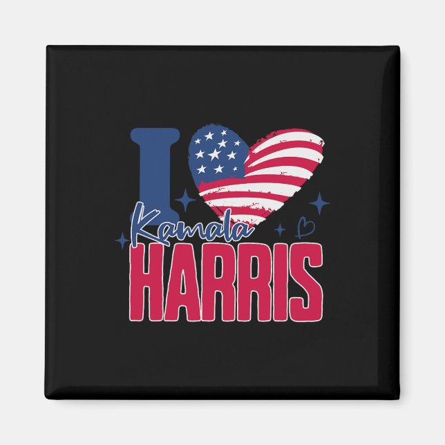Imán Amo Kamala Harris (Frente)