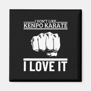 Imán Amo Kenpo Karate Divertido Orgulloso Kenpo America
