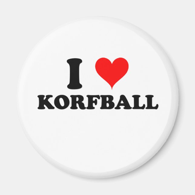 Imán Amo Korfball (Frente)
