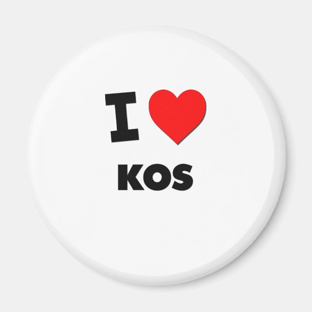 Imán Amo Kos (Frente)
