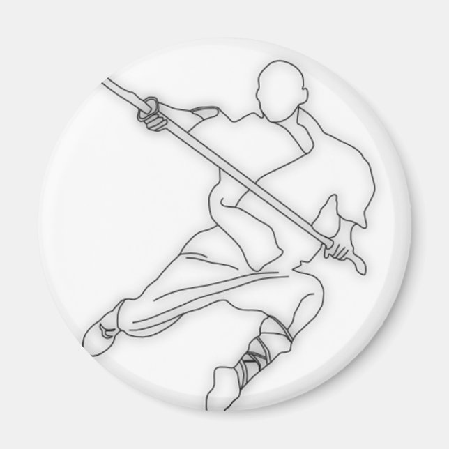 Imán Amo Kung-Fu 2 (Frente)