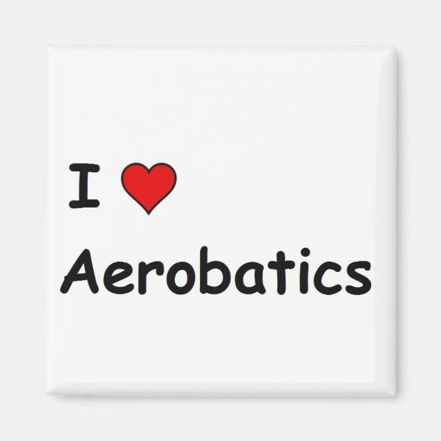 Imán Amo La Aerobacía (Frente)