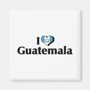Imán Amo la bandera de Guatemala