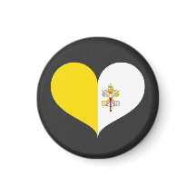 Amo la bandera de la Ciudad del Vaticano