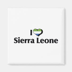 Imán Amo la bandera de Sierra Leona