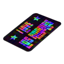 Imán AMO LA Beautiful Neon Magnet