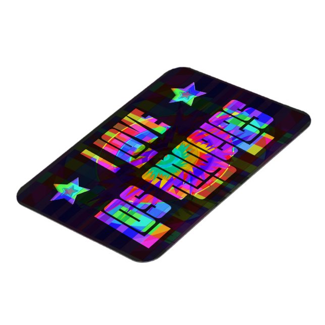 Imán AMO LA Beautiful Neon Magnet (Lado Izquierdo)