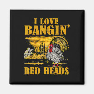 Imán Amo la cacería divertida de la cabeza roja de Ngin