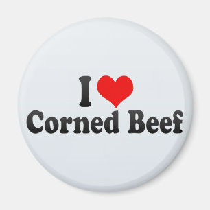 Imán Amo la carne en lata