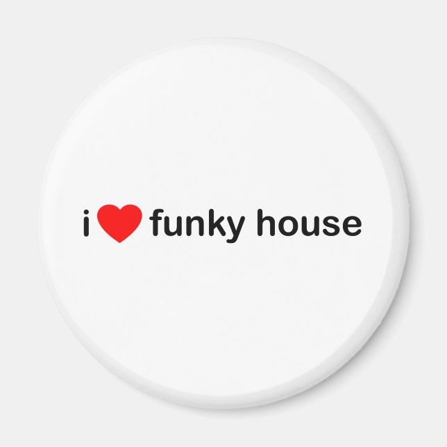 Imán Amo la Casa Funky (Frente)