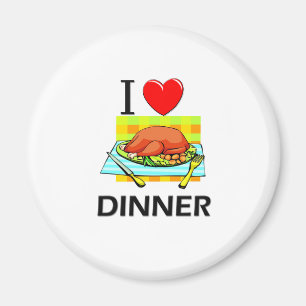 Imán Amo la cena