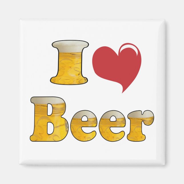 Imán Amo La Cerveza (Frente)