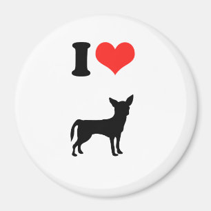 Imán Amo la chihuahua