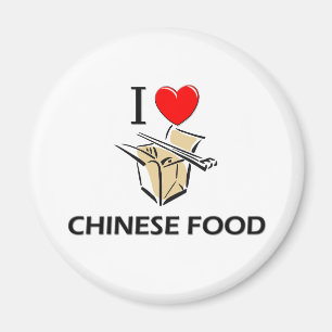 Imán Amo la comida china