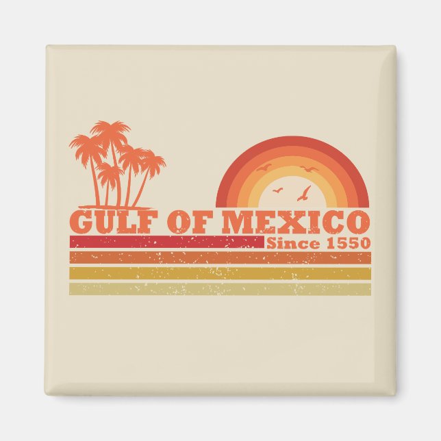 Imán Amo la cosecha del Golfo de México 1550 (Frente)