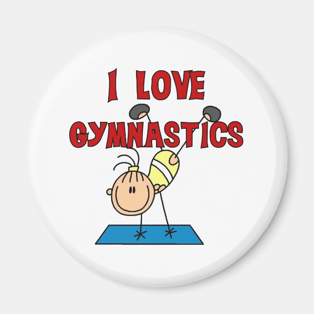 Imán Amo la Gimnasia (Frente)
