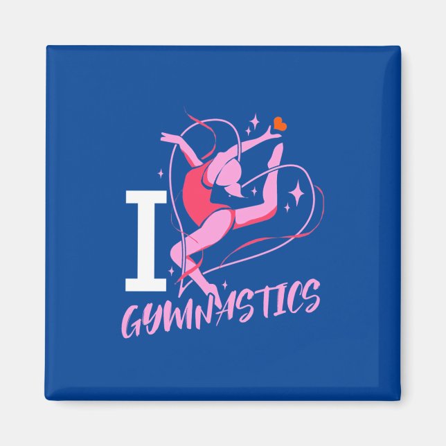 Imán Amo la Gimnasia (Frente)