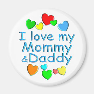 Imán Amo la mamá y al papá