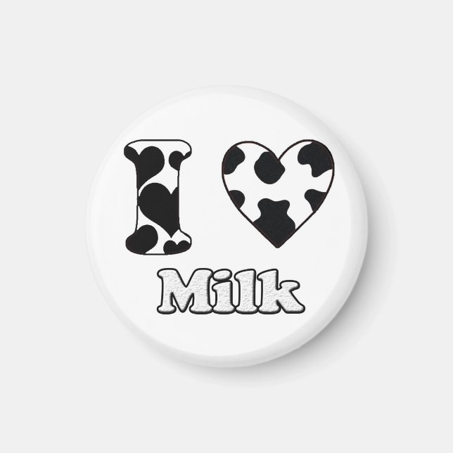 Imán Amo la Milk Magneet (Frente)