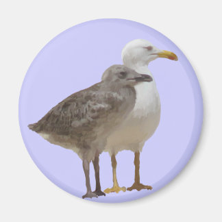 Imán Amo la naturaleza - dibujo digital