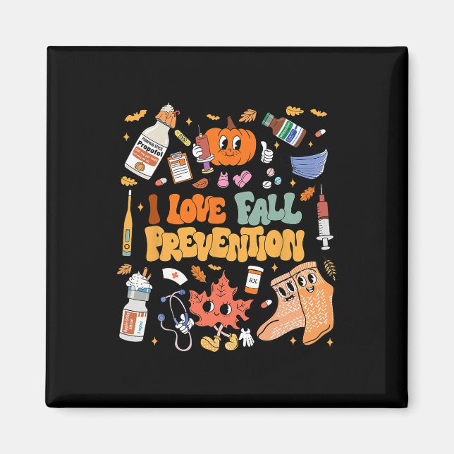 Imán Amo la prevención de caídas Enfermera de Acción de (Frente)