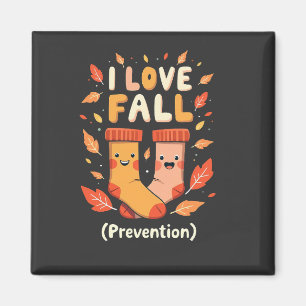 Imán Amo La Prevención De Caídas Otoño Cosmopolita Espe