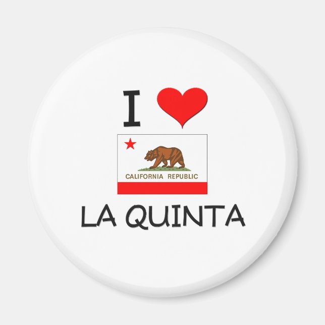 Imán Amo LA QUINTA California (Frente)