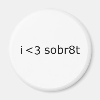 Imán Amo la Sobriedad