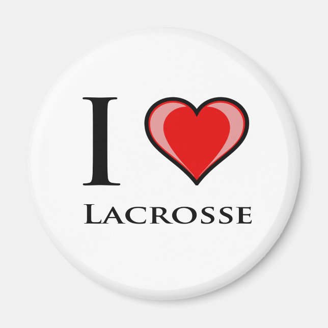 Imán Amo Lacrosse (Frente)