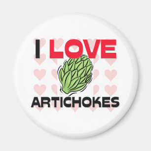 Imán Amo las alcachofas