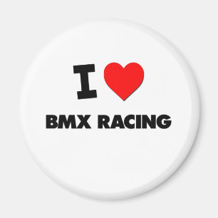 Imán Amo las Carreras de Bmx