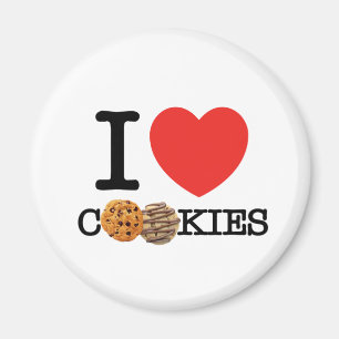 Imán Amo las galletas