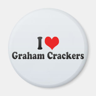 Imán Amo las galletas de Graham
