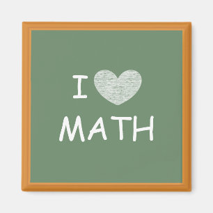 Imán Amo las matemáticas