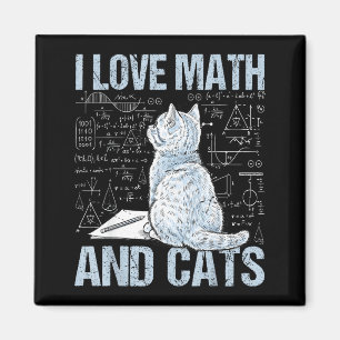 Imán Amo Las Matemáticas Y Gatos Profesor De Ciencias E