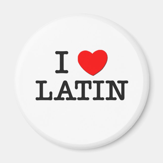 Imán Amo LATIN (Frente)