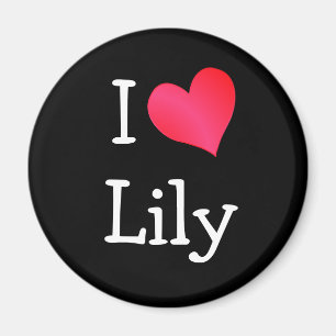 Imán Amo Lily