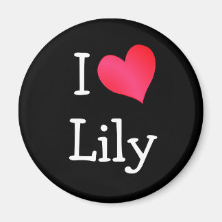 Imán Amo Lily