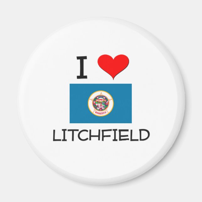 Imán Amo Litchfield Minnesota (Frente)