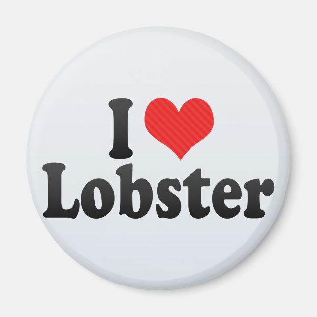 Imán Amo Lobster (Frente)
