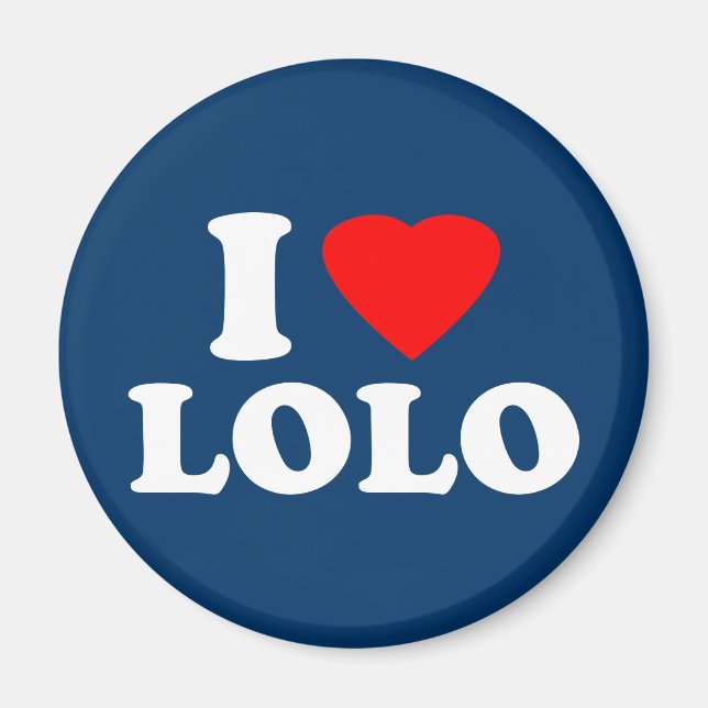 Imán Amo Lolo (Frente)