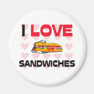 Imán Amo los bocadillos