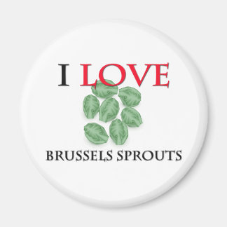 Imán Amo los brotes de Bruselas