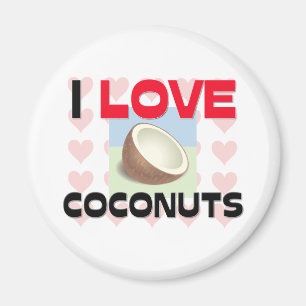 Imán Amo los cocos