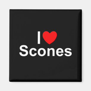 Imán Amo los Scones (del corazón)