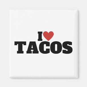 Imán Amo los tacos