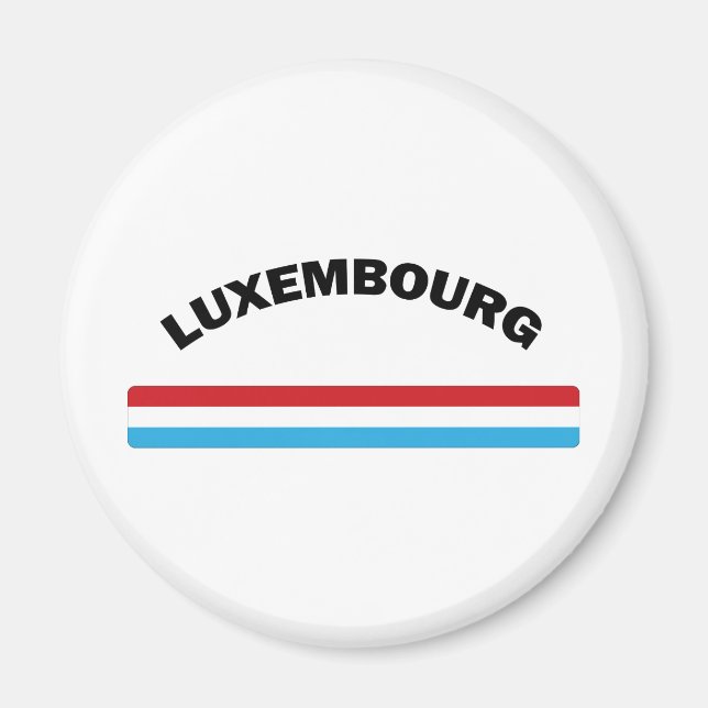 Imán Amo Luxemburgo (Frente)