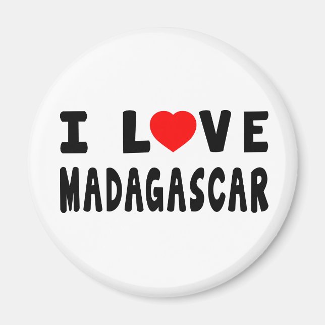 Imán Amo Madagascar (Frente)