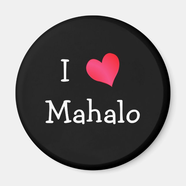 Imán Amo Mahalo (Frente)
